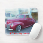 40' Quecksilberkabriolett Mousepad (Mit Mouse)
