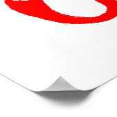 40 % Rabatt auf Handelszeichen, Red Retail Store S Poster (Ecke)