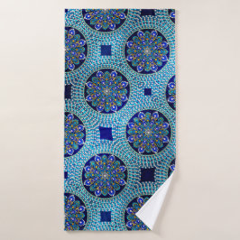 40 Royal Blue Bath Handtuch Badehandtuch