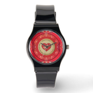 40. Rubinhochzeit Armbanduhr