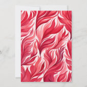 40. Ruby-Hochzeitstag Einladung (Rückseite)