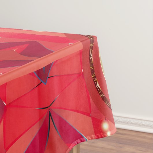 40. Ruby-Jubiläumstablett Tischdecke (Beispiel)