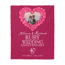 40. Ruby Wedding Anniversary Foto