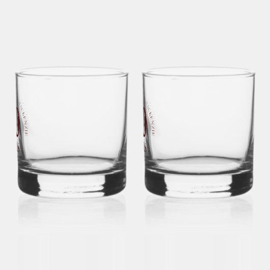 40. Ruby Wedding Anniversary Signature Script Whiskyglas (Links)