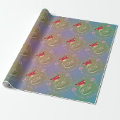 40. Ruby Wedding Anniversary Wrapping Paper Geschenkpapier (Ungerollt)
