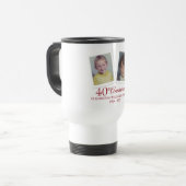 40. Ruby Wedding Jubiläum Kinder Fotos Reisebecher (Vorderseite Links)