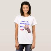 40 schaue ich 40? T-Shirt (Vorne ganz)