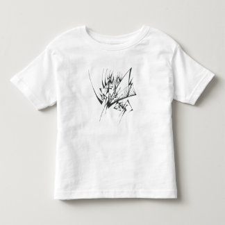 40 Schwarz-Weiß-Abstrakt-Tribal-Tattoo-Kunst Kleinkind T-shirt
