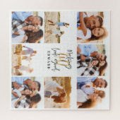 40 sehen gut aus als goldenes schwarzes Foto zum G Puzzle (Horizontal)