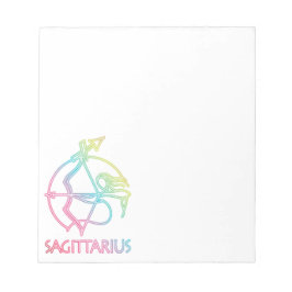 40 Seiten Sagittarius Notizblock