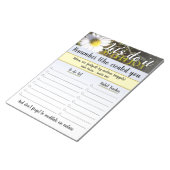 40 Seiten - Tagesplaner Marguerite Notizblock (angewinkelt)