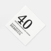 40. SERVIETTE (Ecke)