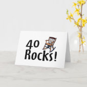 40 Steine Karte (Gelbe Blume)