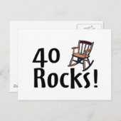 40 Steine Postkarte (Vorne/Hinten)