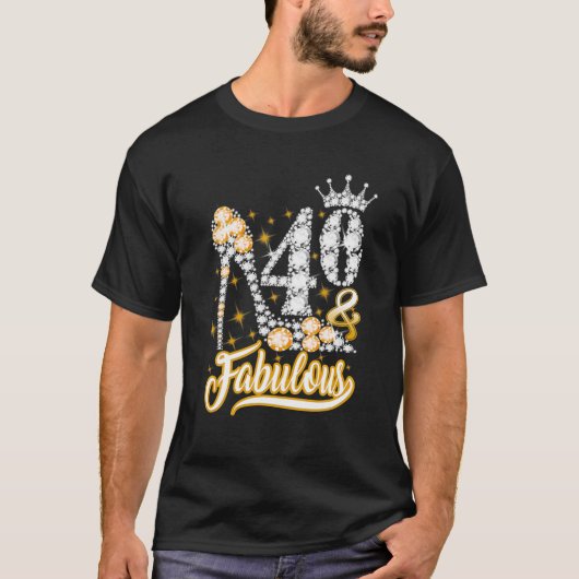 40 T-Shirt (Vorderseite)