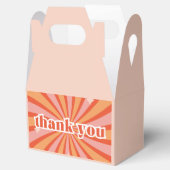 "40 und fabelhaft", "danke" Geschenkretro Geschenkschachtel (Geöffnet)