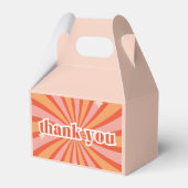 "40 und fabelhaft", "danke" Geschenkretro Geschenkschachtel (Vorderseite)