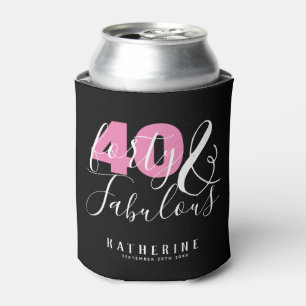 40 und Fabelhaft Elegant 40. Geburtstagsfeier Benu Dosenkühler