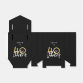 40 und fabelhaft geschenkschachtel (Ungefaltet)