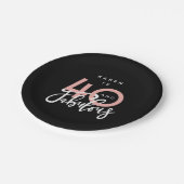 40 und fabelhaft pappteller (Schrägansicht)