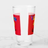 40 und fabelhafte Geburtstagsballons Glas (Links)