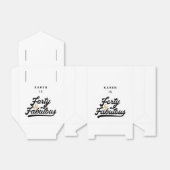 40 und fabelhafte Gefälligkeitsbox Geschenkschachtel (Ungefaltet)