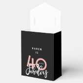 40 und fabelhafte Gefälligkeitsbox Geschenkschachtel (Geöffnet)