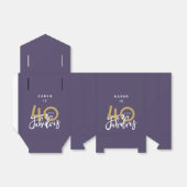 40 und fabelhafte Gefälligkeitsbox Geschenkschachtel (Ungefaltet)