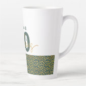 40 und fabelhafte Green und Gold Personalisiert Milchtasse (Rechts)