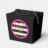 40 und fabelhafte schwarze chinesische Lebensmitte Geschenkschachtel (Rückseite)