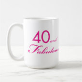 40 und fabelhafte Tasse #2 (Links)