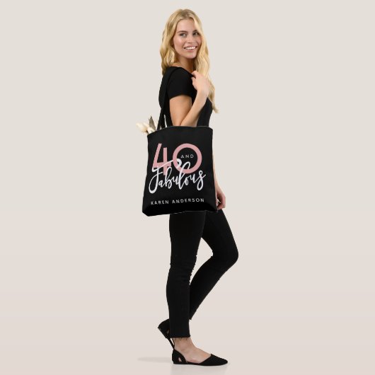 40 und fabelhafte Totentasche Tasche (Am Model)