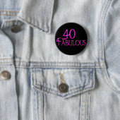 40 und fabelhaftes button (Beispiel)