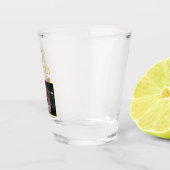 40 und fabelhaftes Foto 40. Geburtstag Schnapsglas (Rechts)