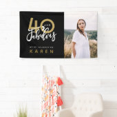 40 und fabelhaftes Foto-Banner Banner (Insitu)