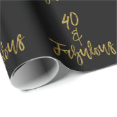 40 und Fabellierpapier Geschenkpapier (Rolleneckpunkt)