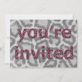 40 und Fabulous 40. Geburtstag Party Foto Einladung (Rückseite)