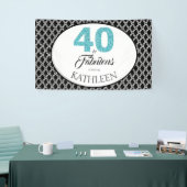 40 und Fabulous Custom 40. Geburtstag Banner (Messeveranstaltung)