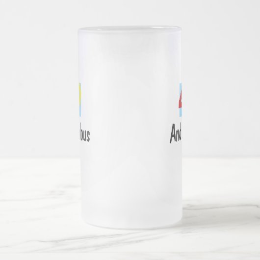 40 und Fabulous Mattglas Bierglas (Mittel)