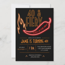 40 und Feurig, Neon 40. Geburtstag