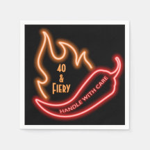 40 und Feurig, Partygeschenk zum 40. Geburtstag 