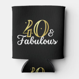 40 und vorzüglicher 40. Geburtstag Dosenkühler