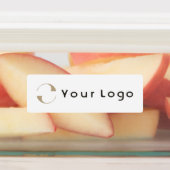 40 Wasserfeste Aufkleber Firma Logo Wasserflasche (Befestigt)