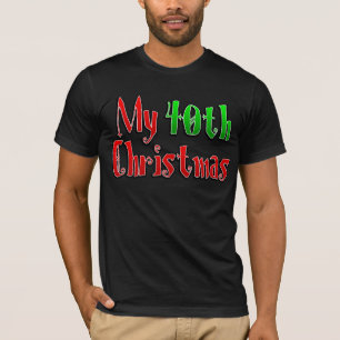 40. Weihnachten T-Shirt