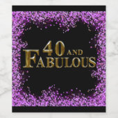 40. WEINETIKETT (Einzelnes Label)