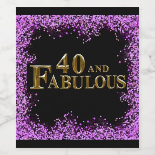 40. WEINETIKETT (Einzelnes Label)