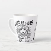 40? Wer, ich? Links Tasse (Linke Ecke)