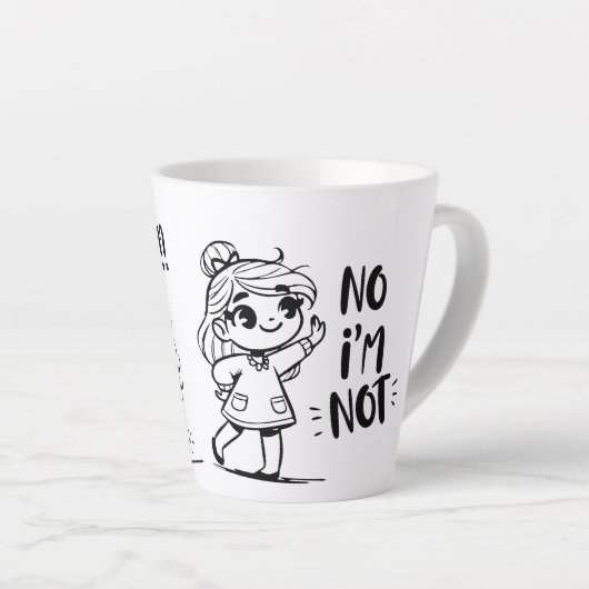 40? Wer, ich? Links Tasse (Rechte Ecke)