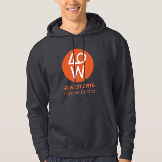 40 West Arts Unisex Kapuzenpullover Hoodie (Vorderseite)