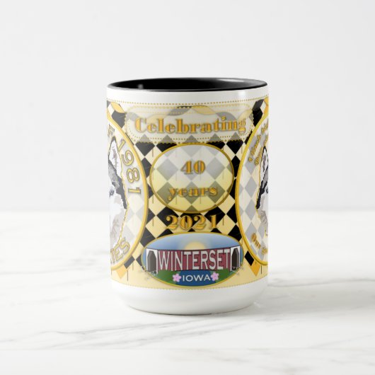 40. Wiedersehen  Tasse (Zentrum)